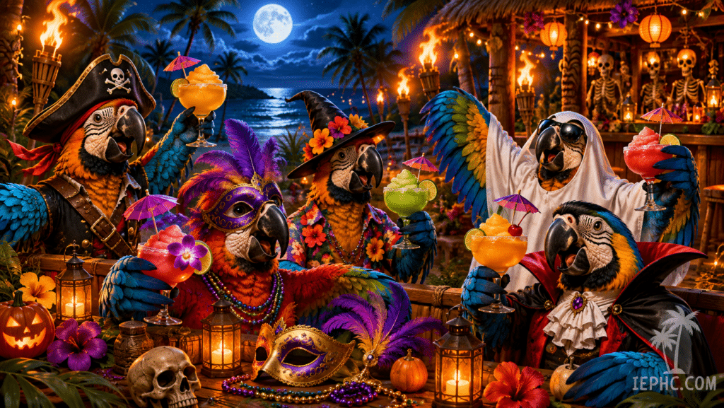 Costumes, Cocktails, And Questionable Decisions Banner