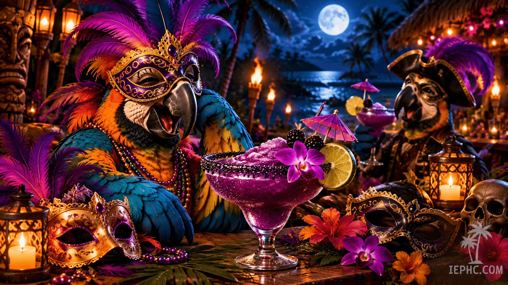 Midnight Masquerita Banner
